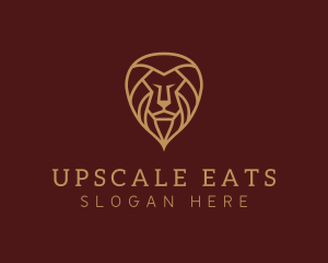 Lion Mane Animal logo design