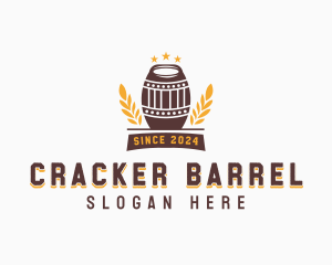 Beer Barrel Brewery logo design