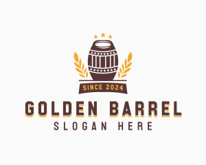 Beer Barrel Brewery logo design