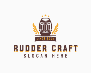 Beer Barrel Brewery logo design