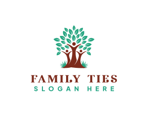 Family Nature Tree logo design