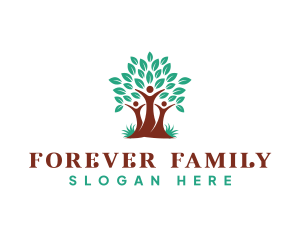 Family Nature Tree logo design