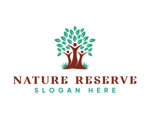 Family Nature Tree logo design