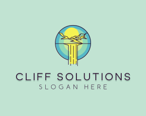 Cliff Sunrise Mountain logo