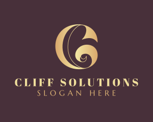 Elegant Boutique Letter C logo design