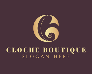 Elegant Boutique Letter C logo design