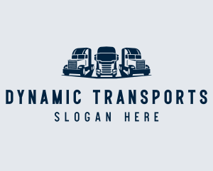 Blue Fleet Trucking logo design