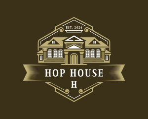 Residential House Hotel logo design