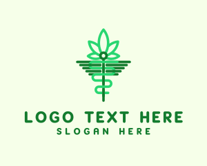 Hemp Medical Leaf logo