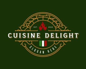 Brick Oven Cuisine logo design