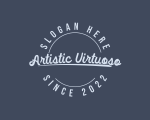 Simple Cursive Business logo design