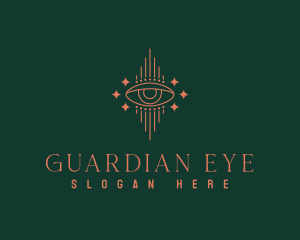 Mystical Astrology Eye logo design