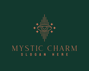 Mystical Astrology Eye logo design