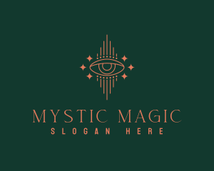 Mystical Astrology Eye logo design