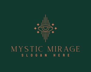 Mystical Astrology Eye logo design