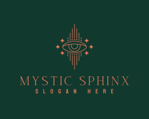 Mystical Astrology Eye logo design