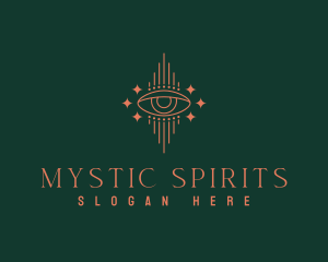 Mystical Astrology Eye logo design