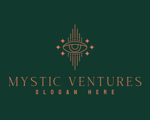 Mystical Astrology Eye logo design