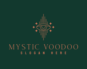 Mystical Astrology Eye logo design