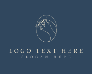 Elegant Tailor Hand logo