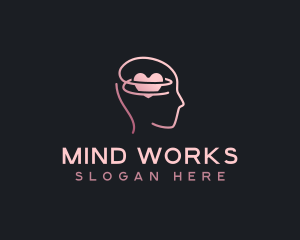 Human Heart Mind logo design