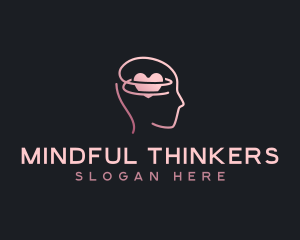 Human Heart Mind logo design