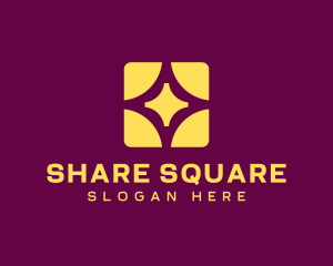 Classy Star Square logo design