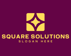 Classy Star Square logo design