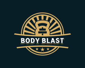 Exercise Gym Weights logo design