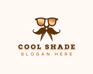 Shades Grooming Scissors logo design