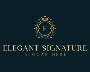 Elegant Regal Boutique logo design