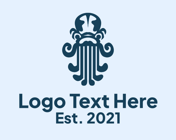 Tentacles logo example 3