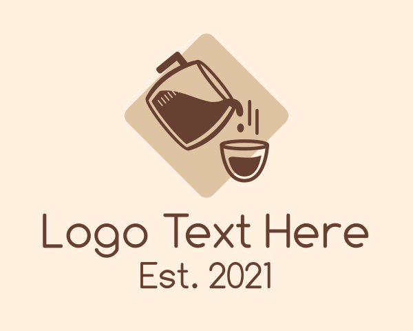 Cafe Americano logo example 2