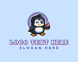 Penguin Frozen Dessert logo