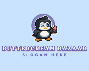 Penguin Frozen Dessert logo