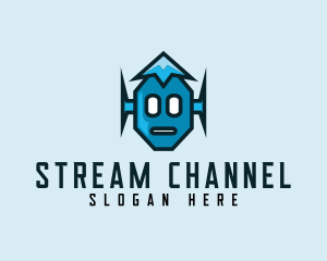 Robot Clan Streaming logo design