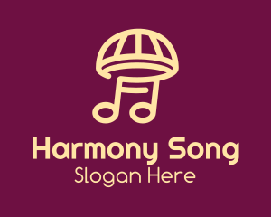 Music Umbrella Mushroom logo