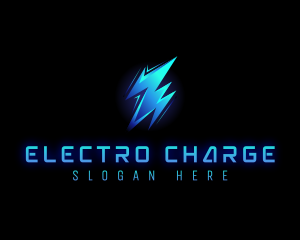 Lightning Power Bolt logo design