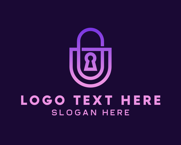 Gradient Security Lock logo