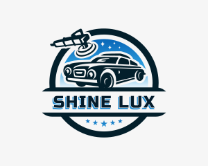 Car Vehicle Polishing logo design