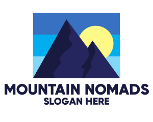 Blue Mountain Peak  logo design