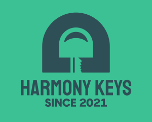 Blue Key Locksmith logo design