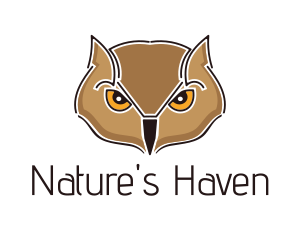 Owl Bird Wildlife logo
