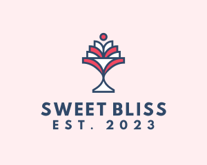 Sweet Wedding Cake  logo design