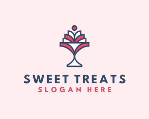 Sweet Wedding Cake  logo design