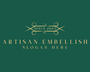 Luxury Artisan Shears logo design