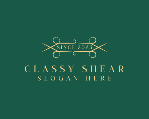 Luxury Artisan Shears logo design