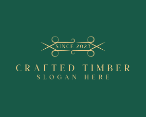 Luxury Artisan Shears logo design