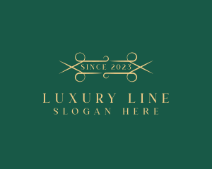 Luxury Artisan Shears logo design