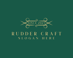 Luxury Artisan Shears logo design